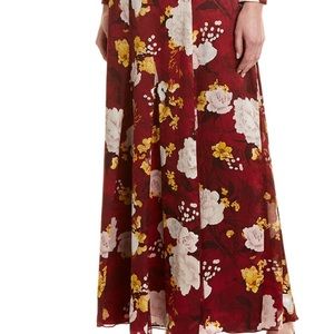 Sale! New Alice & Olivia maxi silk skirt